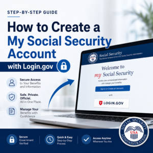 Step-by-step guide to creating a My Social Security account with Login.gov