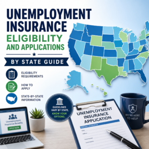 State unemployment insurance eligibility guide with application steps and requirements by state
